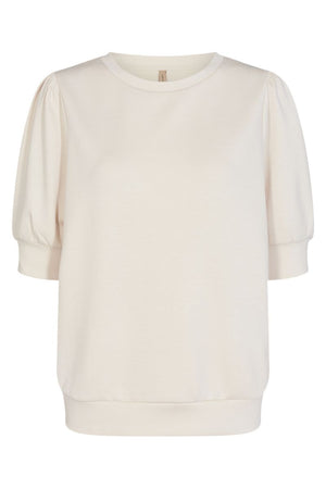 Tini Short Sleeve | Creme | Bluse fra Statebird