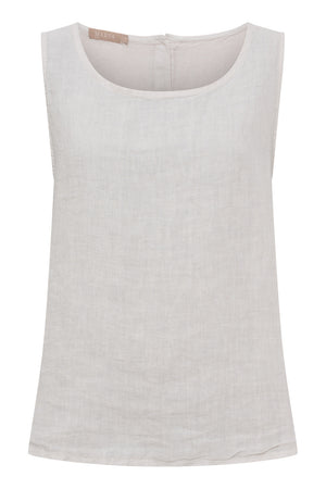 Alessia Linen Top | Sabbia