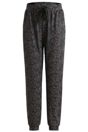 Alma Pants | Black Grey Lace | Bukser fra Liberté