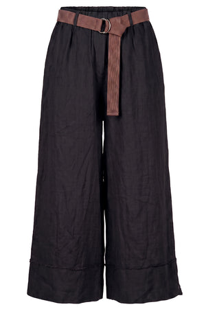 Fiorella Pants W. Stitching | Black