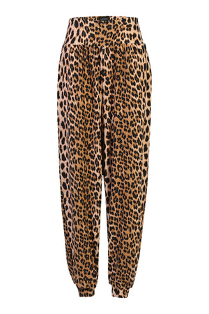 Alma Hareem Pants | Lux Leo X Neon Orange | Bukser fra Liberté
