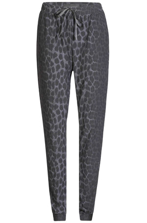 Alma Pants | Dark Grey Leo | Bukser fra Liberté