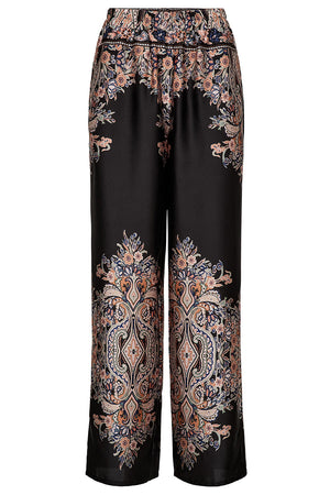 Wennise Pants | Black Paisley | Bukser fra Liberté