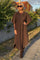 Molly Dress | Coffee | Kjoler fra Black Colour