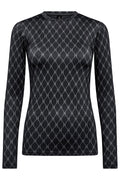 Printed Blouse | Black | Top fra Hype The Detail – nedsat