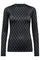 Printed Blouse | Black | Top fra Hype The Detail