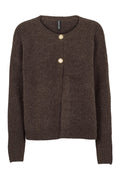Noa Knit Cardigan 3072 | Brown | Prepair