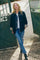 Fallon Mercer Jacket | Salute Navy | Jakke fra Mos Mosh