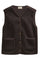 Teddy Waistcoat 207624 | Coffee Bean | Jakke fra Freequent