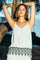 Linus Top 206115 | Moonbeam W. Black | Top fra Freequent