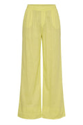 Katie Linen Pants | Light Yellow | Bukser fra Atelier C – nedsat