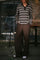 Mala Polo Knit Blouse | Dark Brown | Strik fra Neo Noir