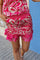 Tia Frill Short Skirt | Pink Mix | Nederdel fra Liberté