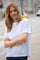 Aina O-SS Tee | White | T-Shirt fra Mos Mosh