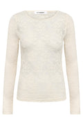 Birtacc O Neck Blouse | Offwhite