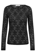 Birtacc O Neck Blouse | Black