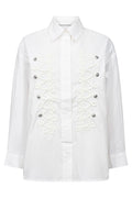 Viannecc Officer Shirt 506463 | White | Co'couture