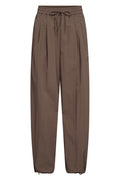 Alinacc Double Funnel Neck Jacket 500810 | Brown | Co'couture