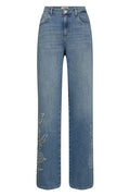 Relee Blossom Jeans 32' | Light Blue | Jeans fra Mos Mosh – nedsat