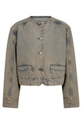 Mauracc Denim Jacket 504160 | Sand | Co'couture – nedsat
