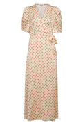 Cambriacc Dot Wrap Dress 504041 | Off white | Co'couture – nedsat