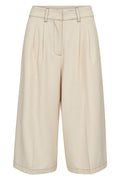 Terrycc Pleat Bermuda 503904 | Bisquit | Co'couture – nedsat