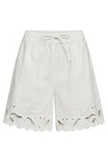 Litacc Linen Emb Shorts 503976 | White | Co'couture – nedsat