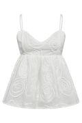 Leyacc Singlet 504023 | White | Co'couture – nedsat