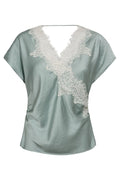 Iduncc Lace SS Blouse 503896 | Mint | Co'couture – nedsat