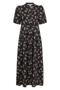 Oliviacc Flower Pleat Dress 504211 | Black | Co'couture – nedsat