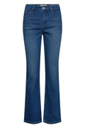 Ashley Deluxe Jeans 30' | Mid Blue | Jeans fra Mos Mosh