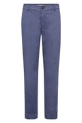 Lily Len Chino Pant Regular | Crown Blue | Bukser fra Mos Mosh