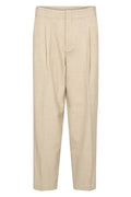 Leysa Flair Pant Cropped | Twill | Bukser fra Mos Mosh