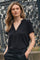 Shira Tee | Schwarz | T-Shirt von Mos Mosh