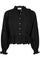 Petrine Embroidery Blouse | Black | Bluse fra Neo Noir