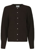 Nuna Knit Cardigan | Brown | Strik fra Neo Noir – nedsat
