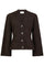 Pixie Knit Cardigan | Dark Brown | Strik fra Neo Noir