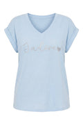 Veda J’adore Tee | Blue – nedsat