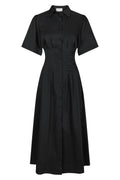 Baia Poplin Dress | Black | Kjole fra Neo Noir – nedsat