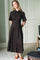 Baia Poplin Dress | Chocolate Brown | Kjole fra Neo Noir