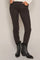 Naomi Treasure Pant Regular | Schwarz | Hosen von Mos Mosh