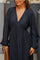 Silfi Crepe Dress | Navy | Kjole fra Neo Noir