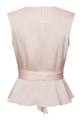 Risetta Heavy Sateen Top | Light Pink | Bluse fra Neo Noir – nedsat