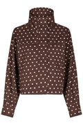 Callisa Dot Jacket | Brown | Jakke fra Neo Noir – nedsat