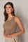 Elaine Seamless Tank Top | Kiefernrinde | Top von Mos Mosh