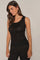 Elaine Seamless Tank Top | Schwarz | Top von Mos Mosh