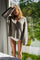Melli Fluffy Knit Blouse | Beige Melange | Strik fra Neo Noir