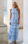 Marli Big Dot Dress | Light Blue