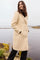 Theo Wool Coat | Sand | Frakke fra French Laundry