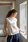 Isola Drapy Satin Top | Creme | Bluse fra Neo Noir